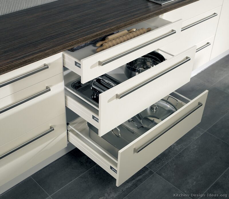 ... of Kitchens - Modern - Two-Tone Kitchen Cabinets (Kitchen #173