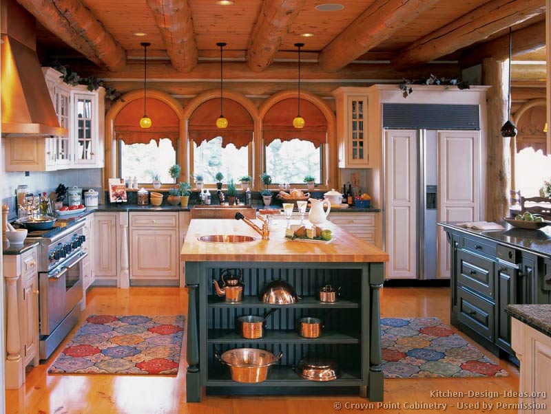 Log Home Kitchens Pictures Design Ideas